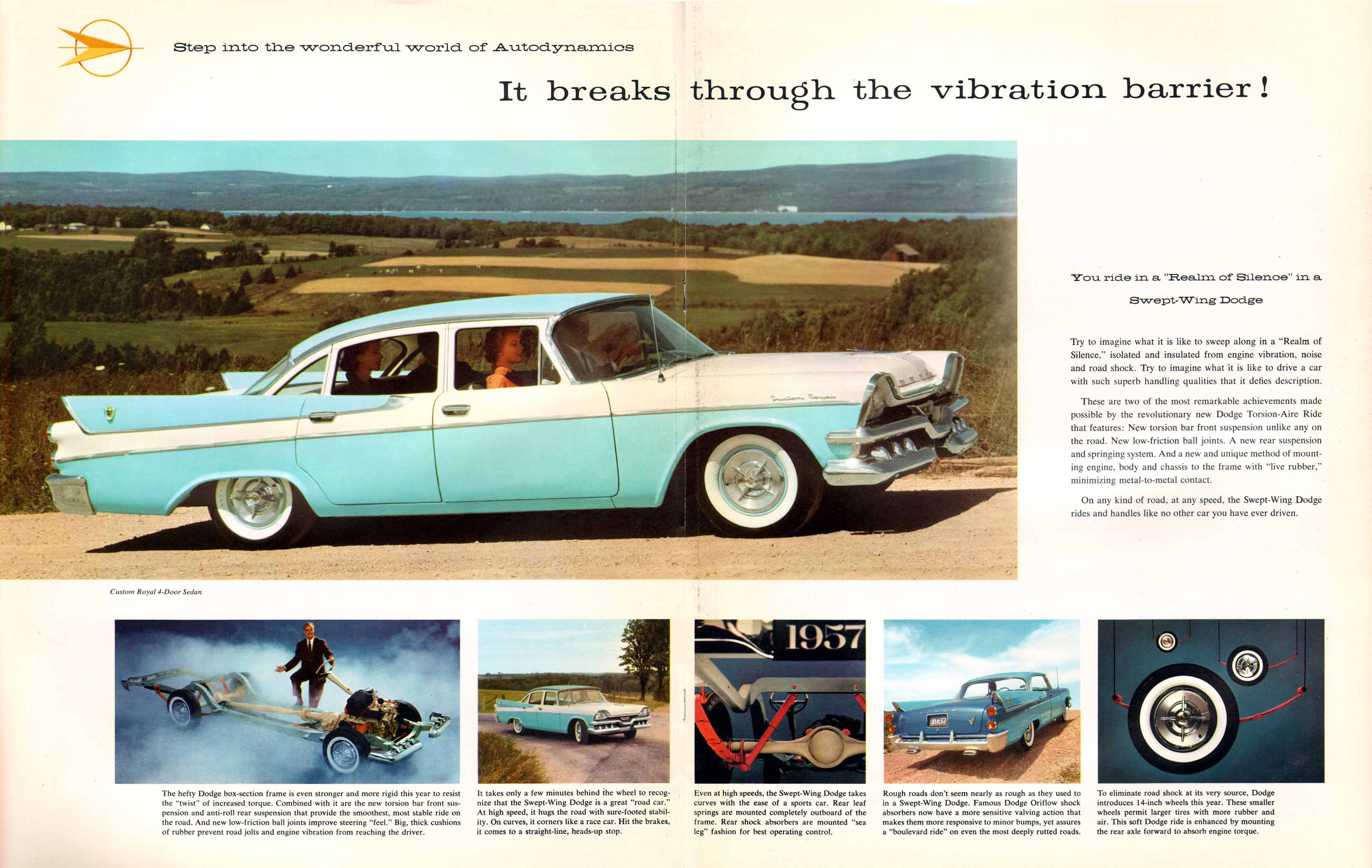 1957 Dodge Car Brochure Page 7